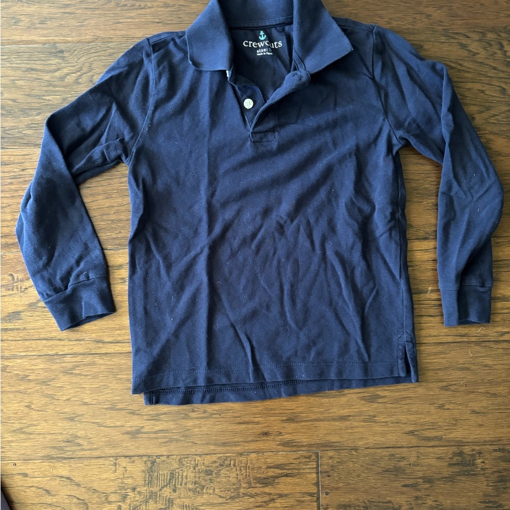 Crewcuts Kids' long-sleeve polo shirt